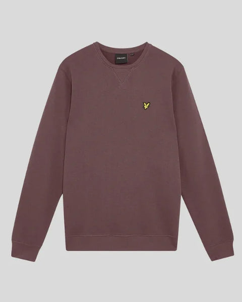 Lyle & Scott ML424VOG Crew Neck Sweatshirt In Espresso