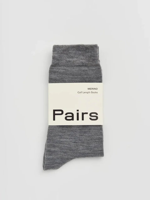 Pairs MERGREY Correct Grey Merino Socks
