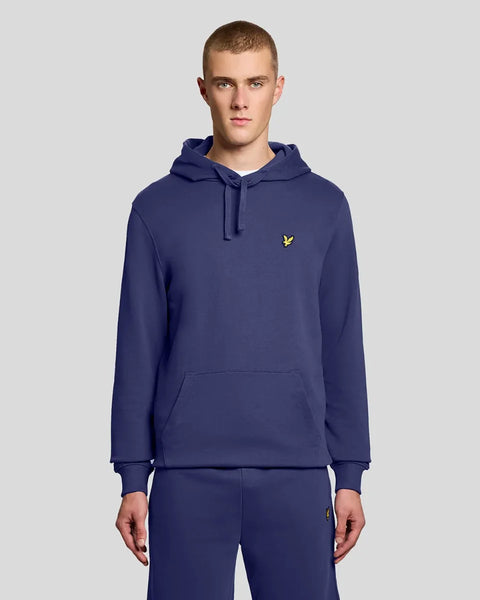 Lyle & Scott ML416VOGT Pullover Hoodie In Y125 Rich Navy
