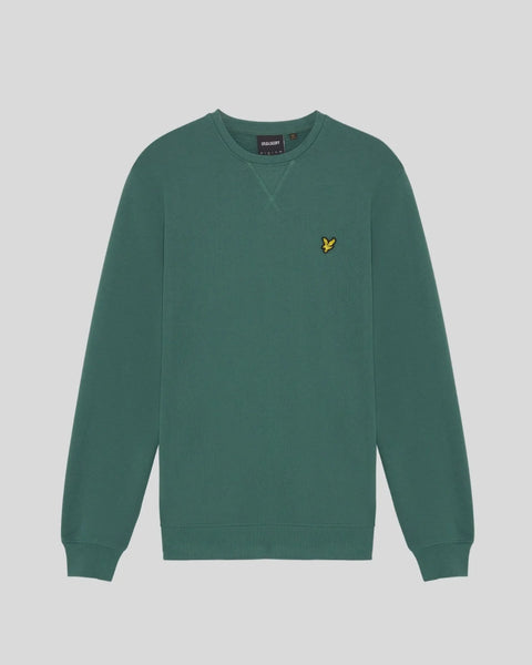 Lyle & Scott ML424VOGT Crew Neck Sweatshirt In W130 Everglade
