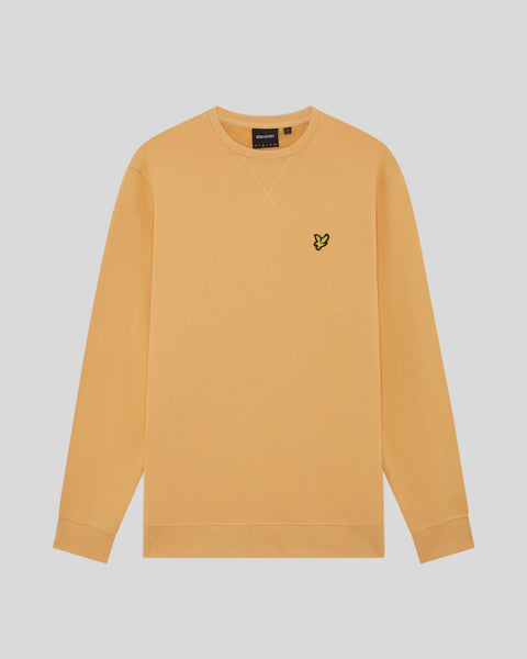 Lyle & Scott ML424VOGT Crew Neck Sweatshirt In Y122 Honeycomb