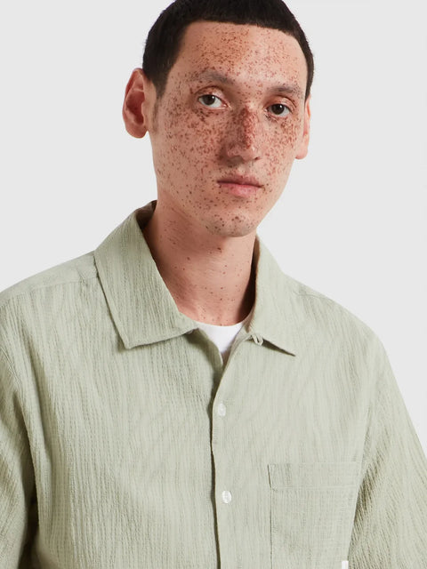 Farah F4WSG031 Riley Ss In Green Shade