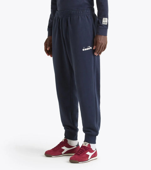 Diadora Pants Run Valley In Blue Denim