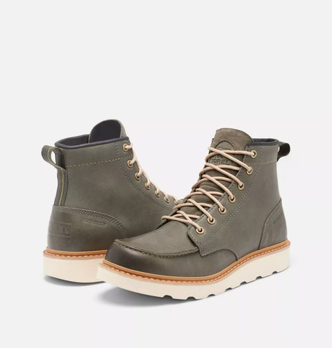 Sorel Slabtown 62 MOC WP In Alpine Tundra/Tawny Bluff