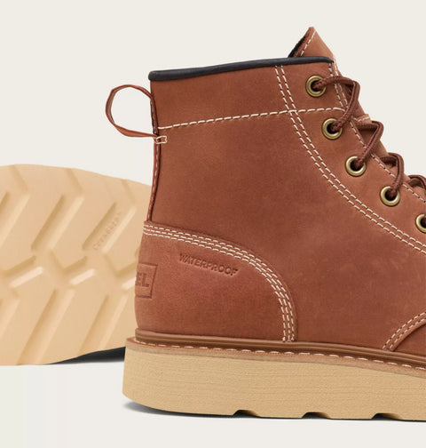 Sorel Slabtown 62 MOC WP In Rustic Brown/Ceramic