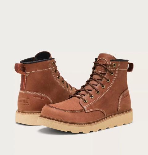 Sorel Slabtown 62 MOC WP In Rustic Brown/Ceramic