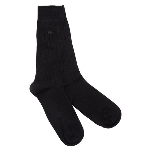 Swole Panda SP085 Jet Black Socks