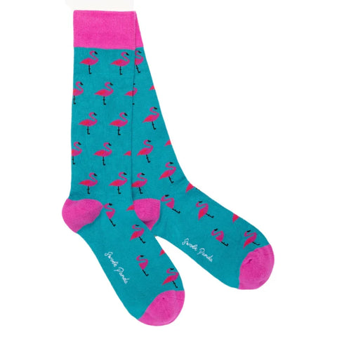 Swole Panda SP327 Flamingo Socks