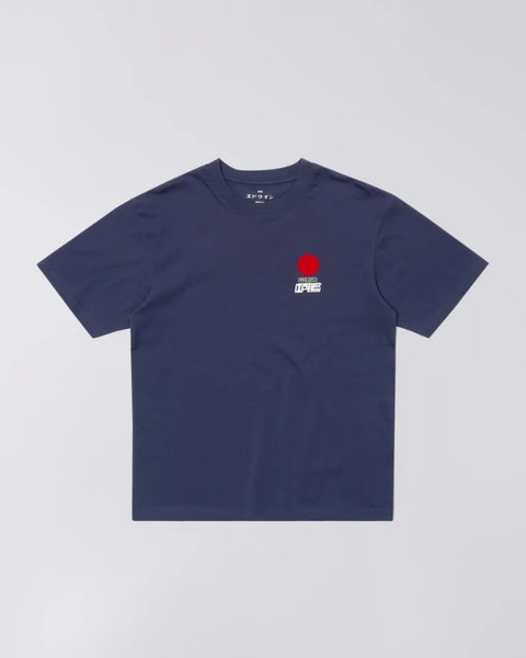 Edwin I035002 Sun T-Shirt In Maritime Blue