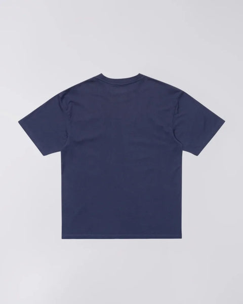 Edwin I035002 Sun T-Shirt In Maritime Blue