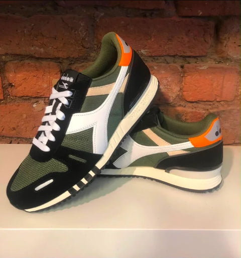 Diadora Titan In Bronze Green/Black/White