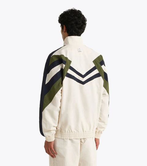 Diadora Track Jacket Legacy In White Alyssum