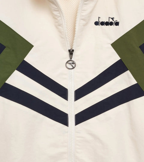 Diadora Track Jacket Legacy In White Alyssum