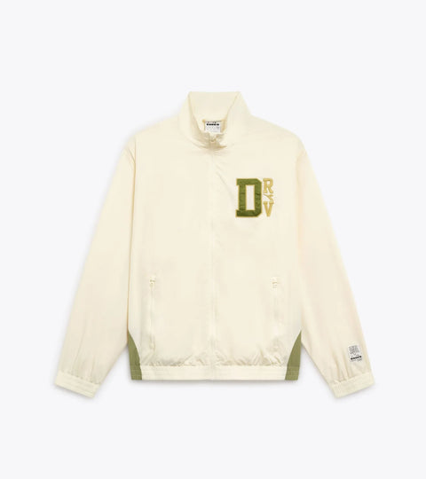 Diadora Track Jacket Run Valley In Winter White