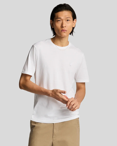 Lyle & Scott TS2255TON Superfine T-Shirt In White