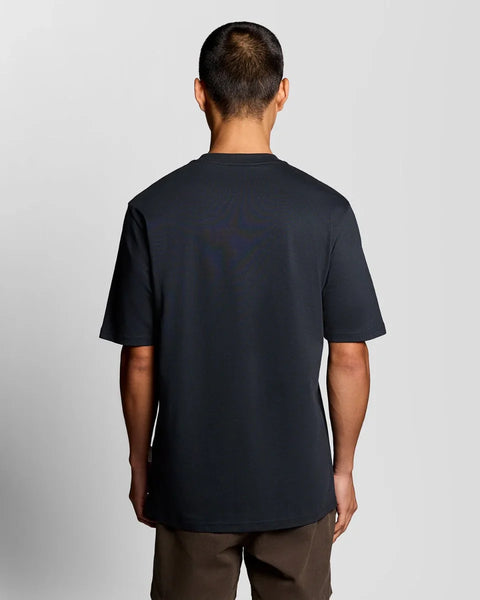 Lyle & Scott TS2423V Rubber Duck Graphic T-shirt In Z271 Dark Navy