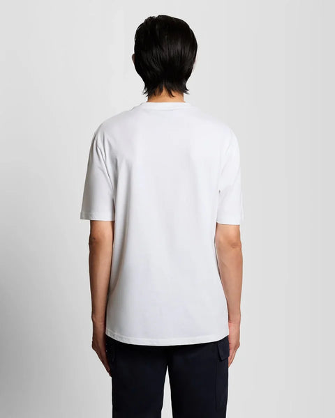 Lyle & Scott TS2423V Rubber Duck Graphic T-shirt In 626 White