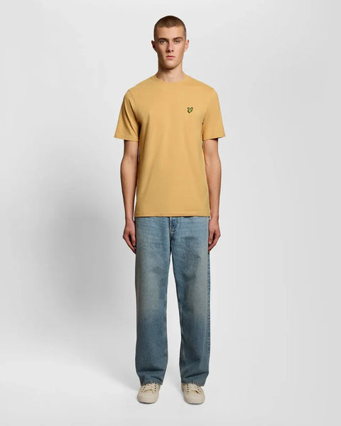Lyle & Scott TS400VOGT Plain T-Shirt In Y122 Honeycomb