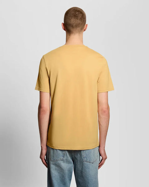 Lyle & Scott TS400VOGT Plain T-Shirt In Y122 Honeycomb