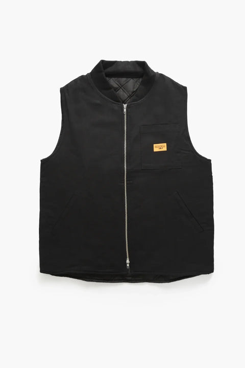 Service Works SW345 Canvas Work Vest In Black
