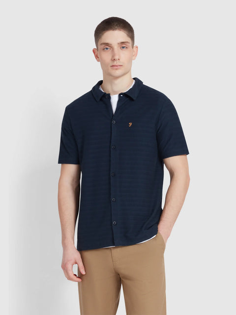 Farah F4Ksf028 Massey Polo True Navy