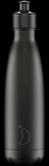 Chilly's Bottle 500Ml Sports Bottle Monochrome Black
