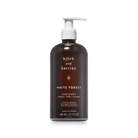 Bjork & Berries Hand & Body Wash White Forest (400ml)7350032500126