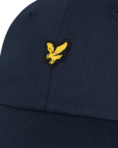 Lyle & Scott HE906AF baseball cap in dark navy