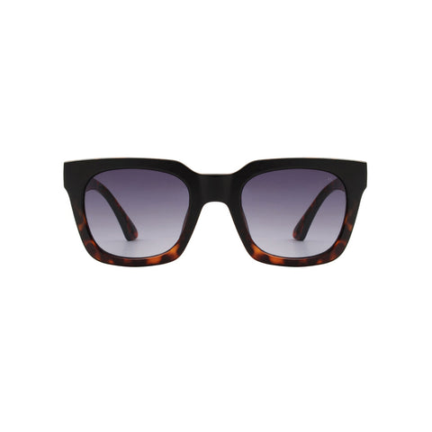 A Kjaerbede Nancy sunglasses in black demi tortoise