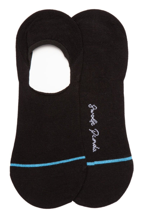 Swole Panda SP085-NS Black No Show Socks